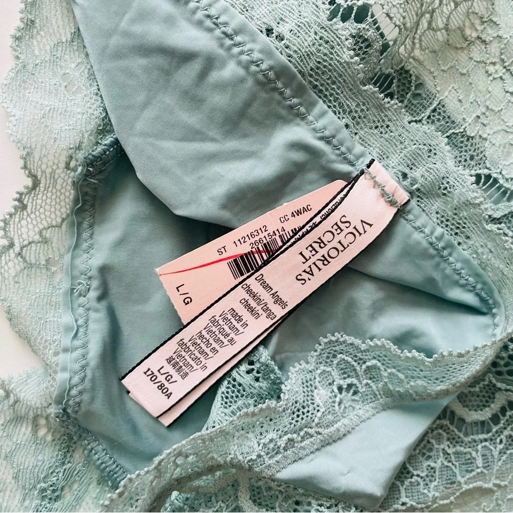 32DD LARGE Victoria’s Secret seafoam green bra set